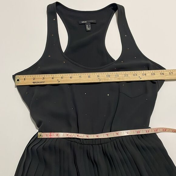 MNG charcoal gray pleated Small - Picture 6 of 7